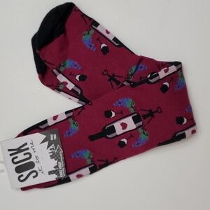 Sock it to me Wine Socks Women's Crew Quirky Novelty